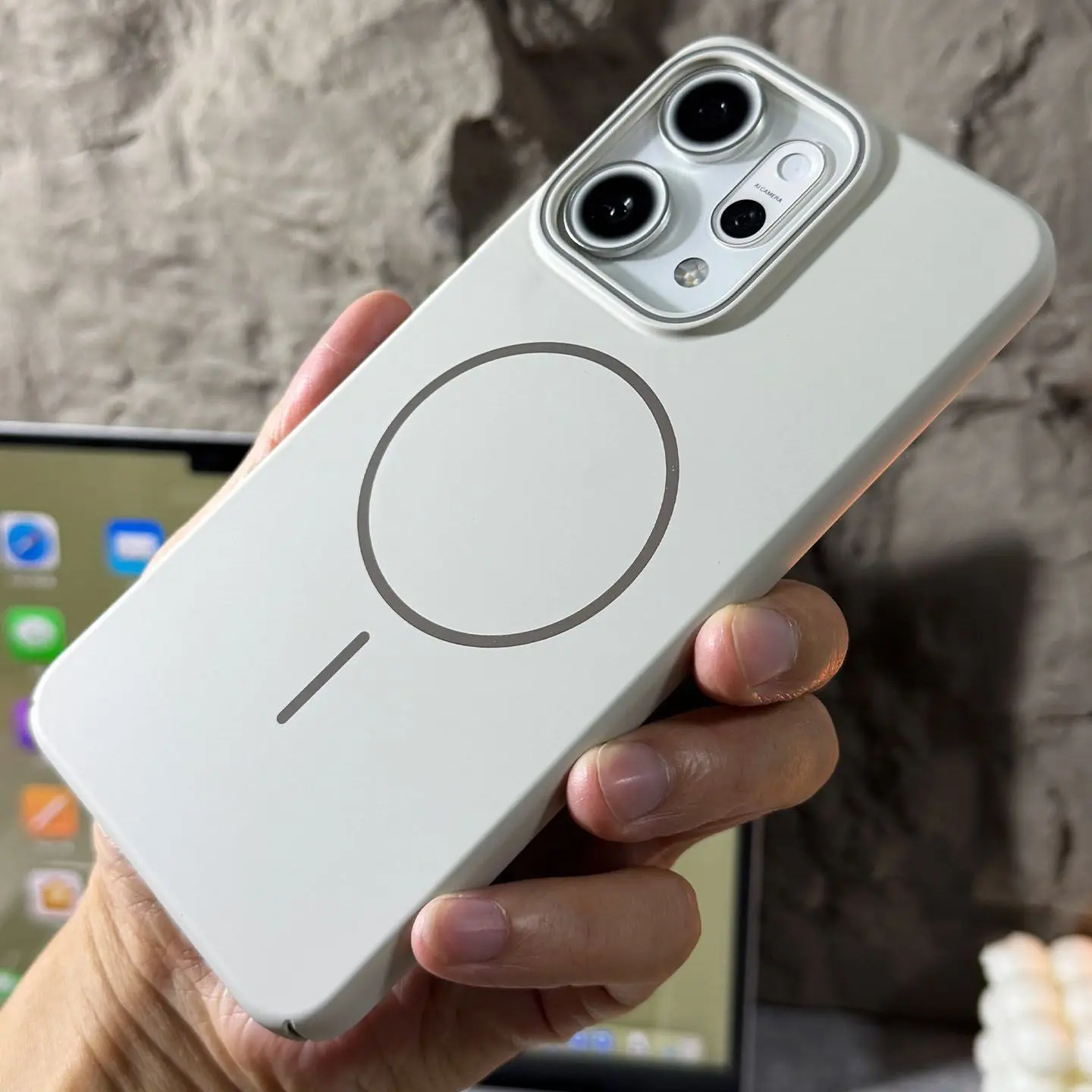 For OPPO Reno 14F Limited Edition 14 Pro 14FS Case Skin Friendly Soft Sand Magnetic Matte PC Cover Oppo Reno 13 Pro 13F Funda