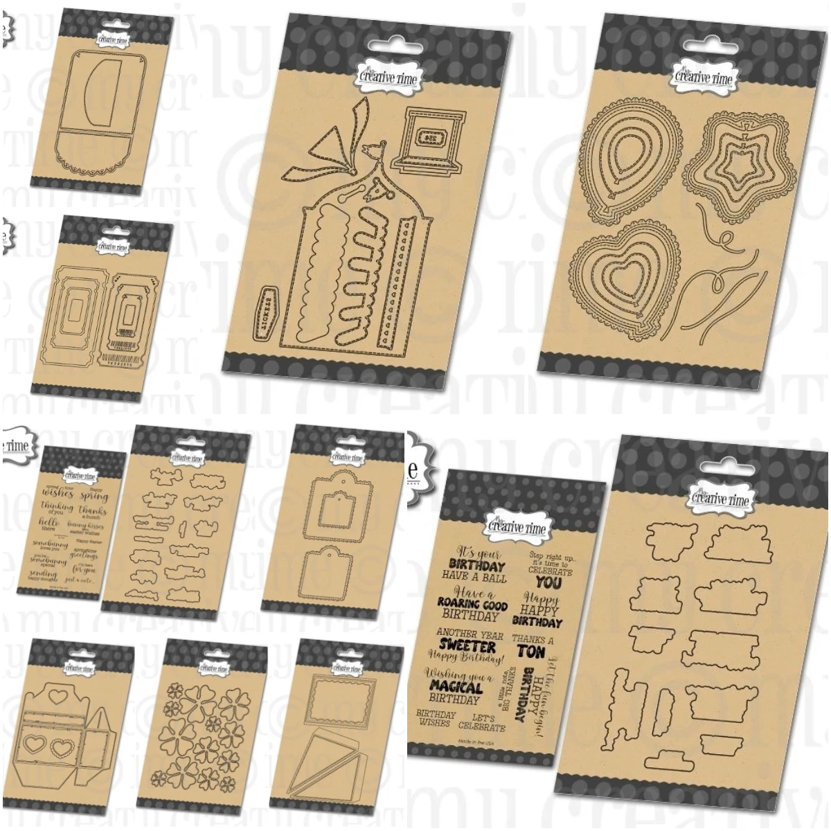 

Ticket Tag Let The Fun Begin Metal Cutting Dies For DIY Scrapbooking Photo Cutting Die Paper Cards Embossing Decorative Craft