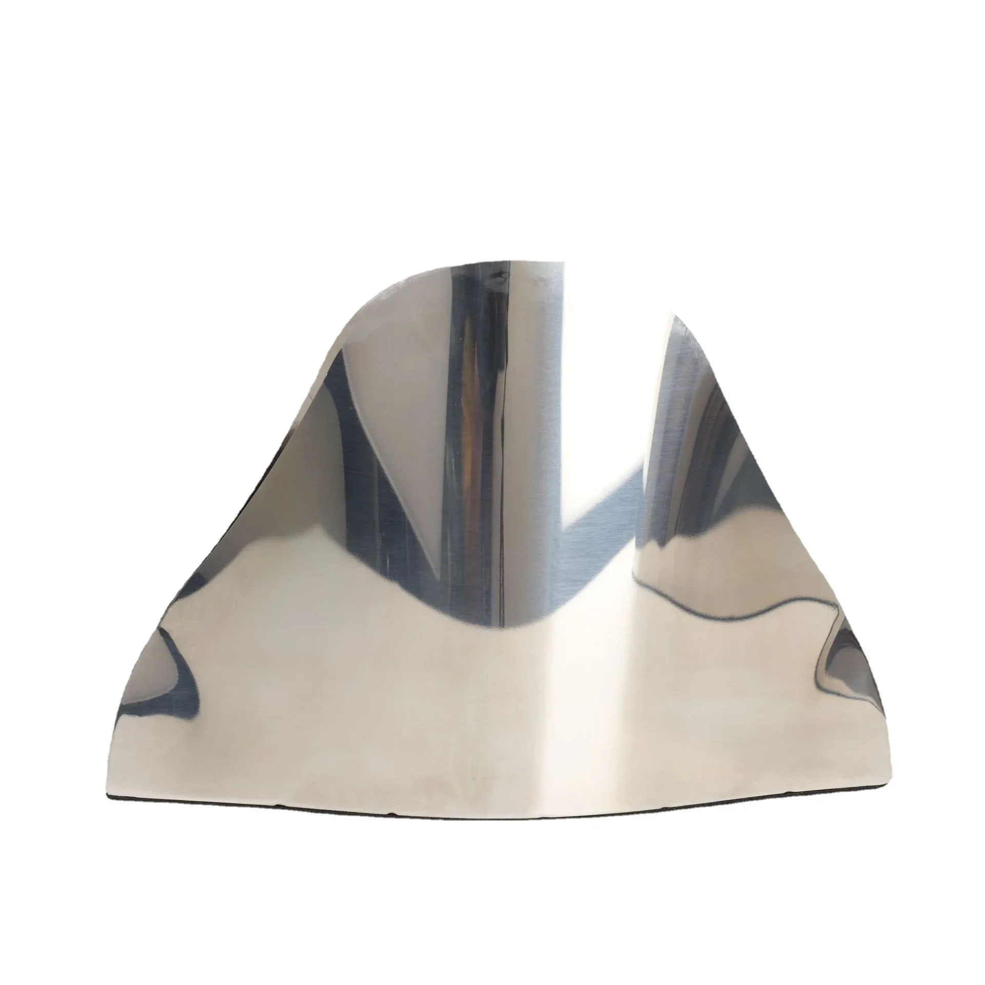 Creative Metal Vase Silver Wavy Shape Floral Arrangement Accessories Desktop Storage Container Flower Vase Home Decoration