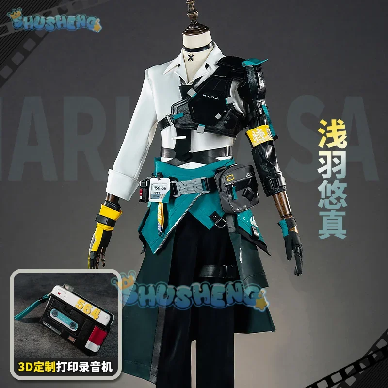

FC6Asaba Harumasa Cosplay Costume Game Zenless Zone Zero Fashion Handsome Battle Uniform Halloween Party Role Play Clothing@FC8！