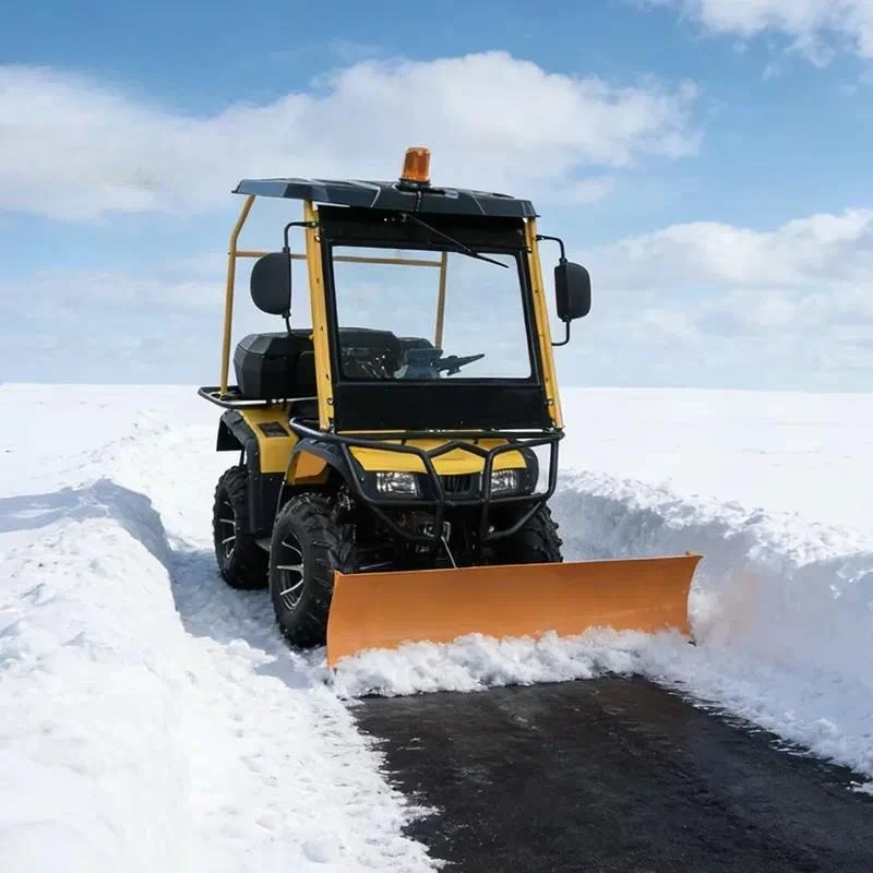 For Snow Sweeping Machine Plow Machine  Sweeper Tractor Road Cleaning Equipment Blower  Removal Vehicle