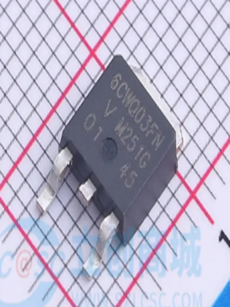 10pcs-50pcs 6CWQ03FN TO252 6CWQ03FNTRPBF 30V 3.5A Schottky diode Using a dual-diode common-cathode setup