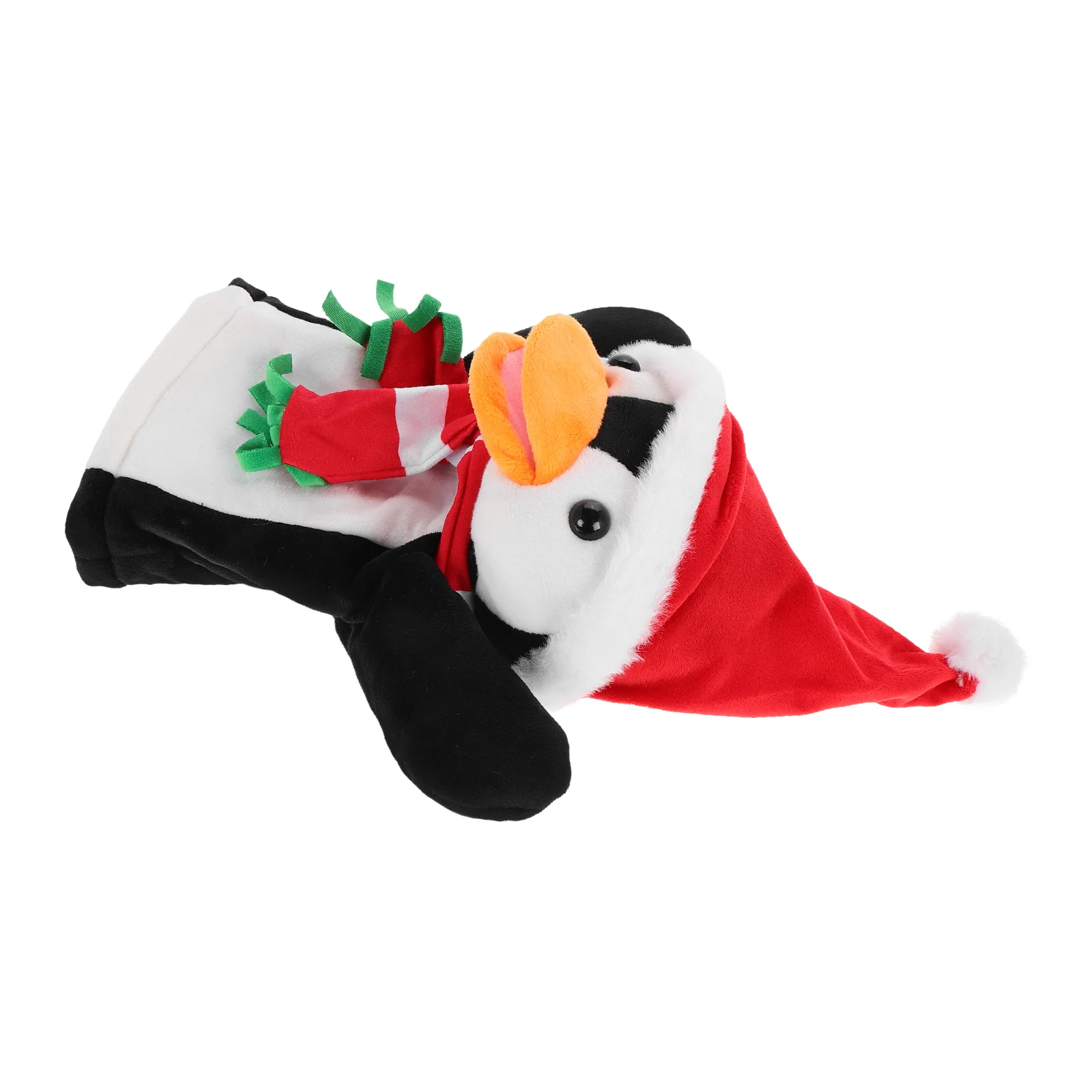 Pinguin-Handpuppe, Theatertiere, niedliche Fingerpuppen, Charakter, Weihnachten, Plüsch