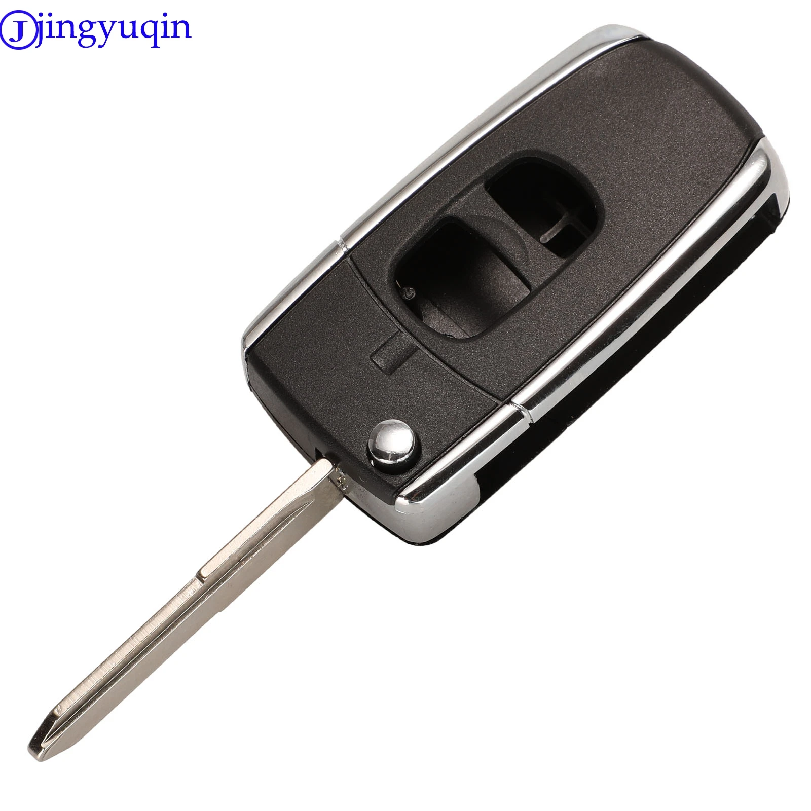 jingyuqin Modified 2 Buttons Car Key Shell Cover for Mazda 2 3 6 323 626 Folding Flid Key Case