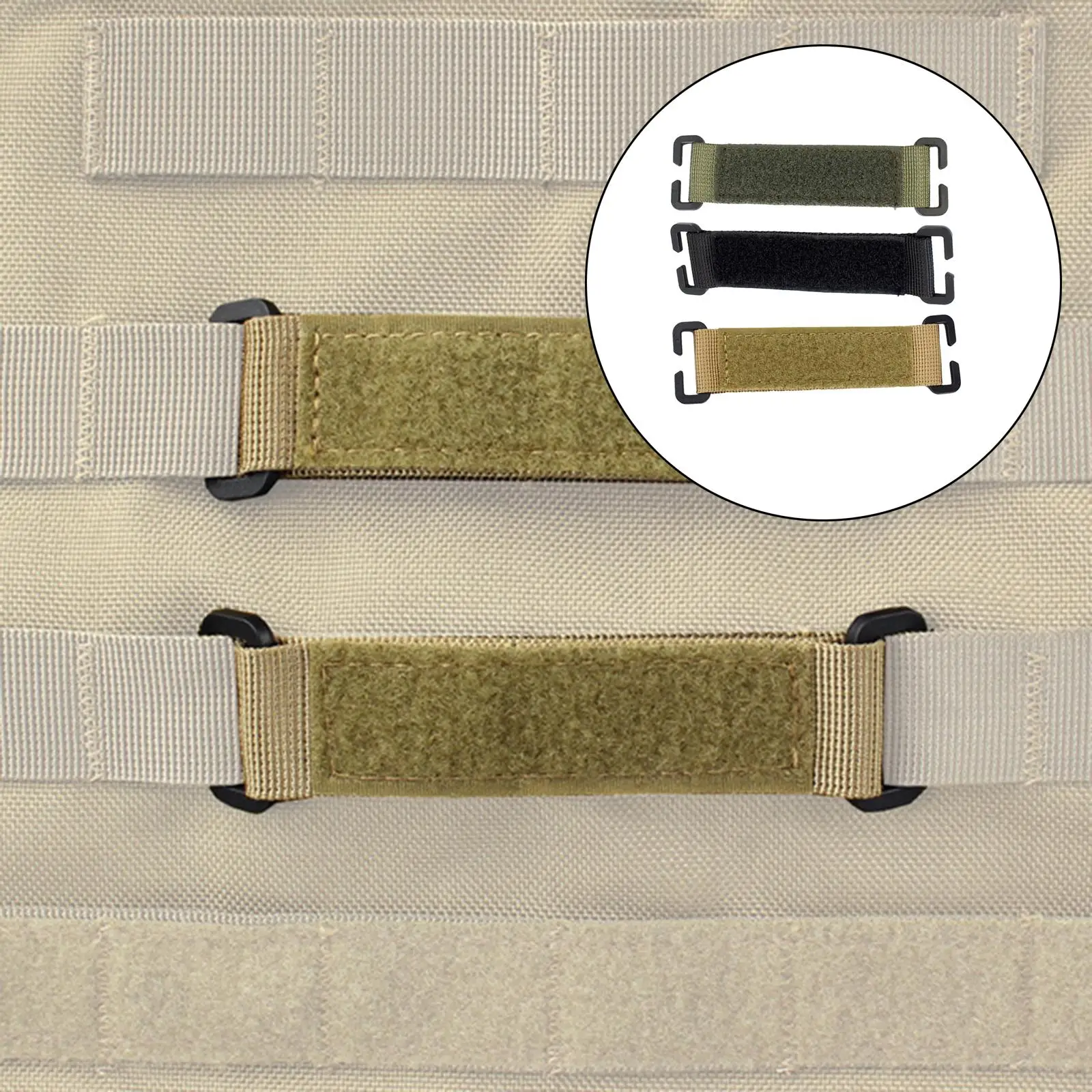Morale Patch Board Storage Collection Backpack Nylon Tape Clip On Badge