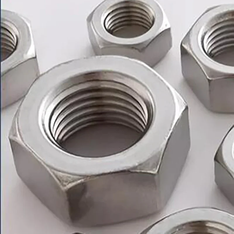 اليد اليمنى / اليد اليسرى M7 صواميل سداسية سداسية من الفولاذ المقاوم للصدأ #6