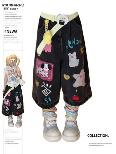 Imagen 1 del producto Verano Mujer Shoujo Jorts Abi Tide Harajuku pantalones vaqueros coreanos pantalones cortos Kpop 2000s elegantes pantalones vaqueros Grunge Y2k ropa informal japonesa