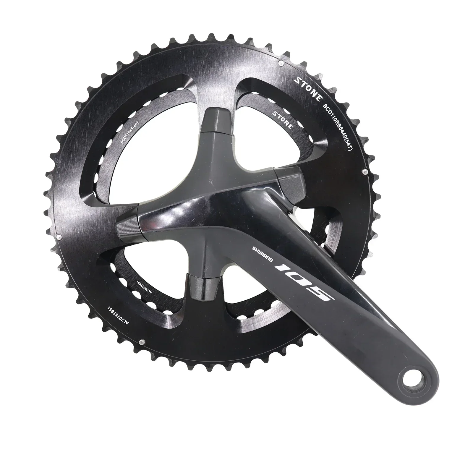 Stone Double Bicycle Chainring 5236T 5339T 5440T 5034t 48 33T  4632T BCD110 9-11 Speed For Shimano 105 R7000 UT R8000 DA R9100