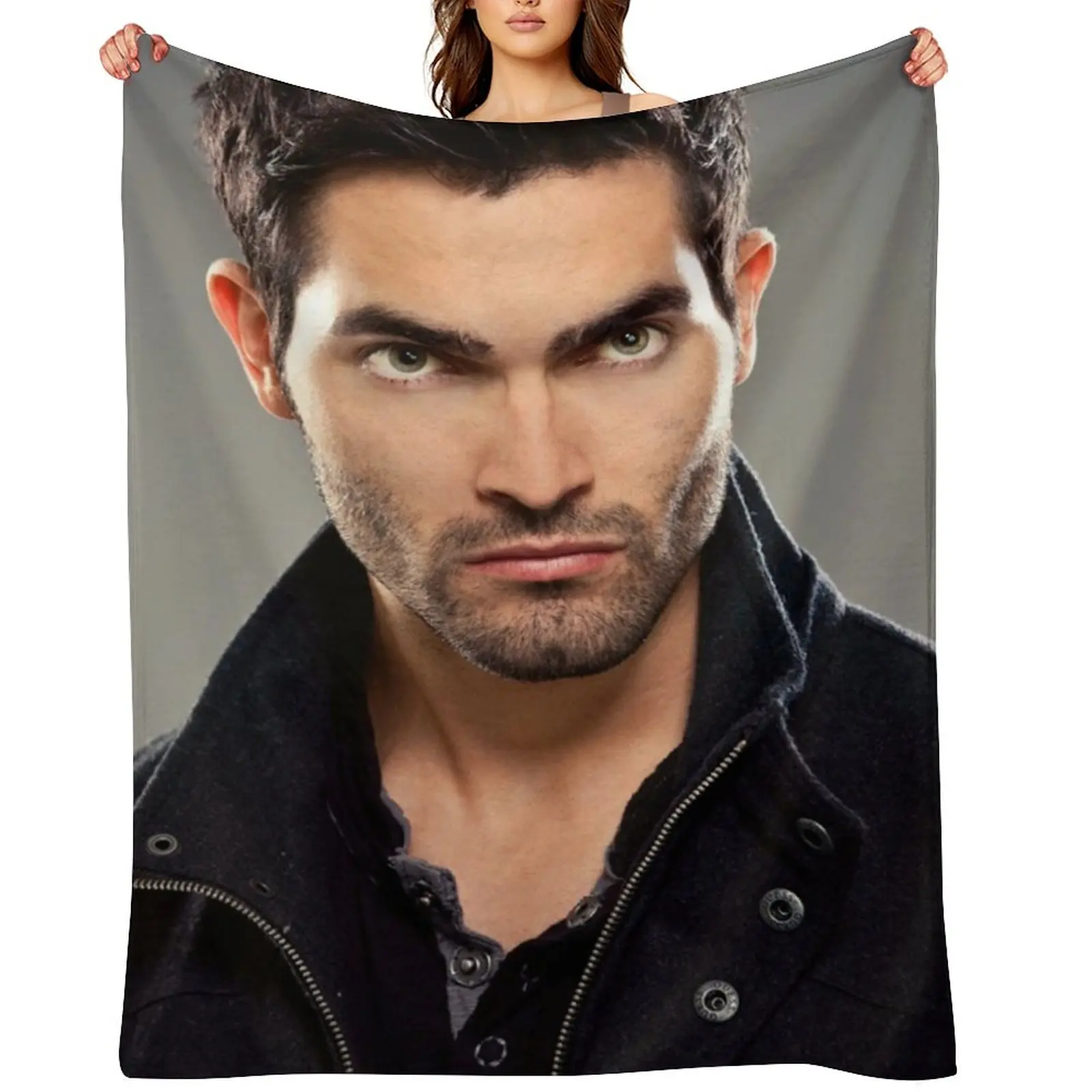 

logo tyler for film serem hoechlin drama aksi Throw Blanket for winter Luxury Designer Summer halloween Blankets