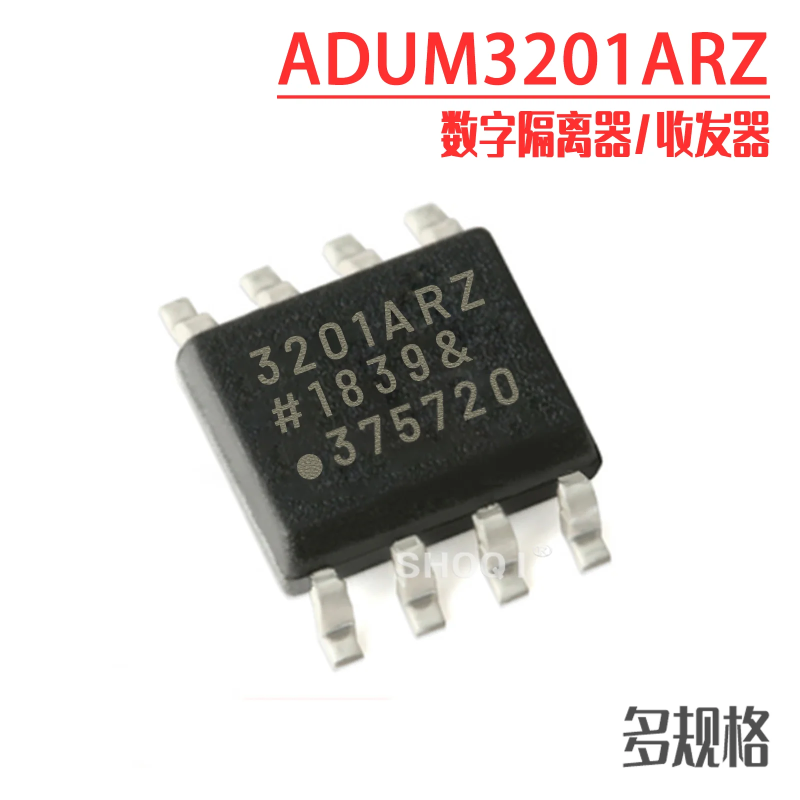 

Original Genuine ADUM3201ARZ-RL7 SOIC-8 Dual Channel Digital Isolator Chip IC