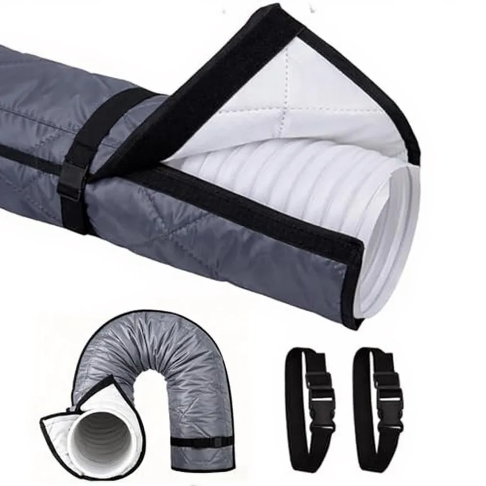 Adjustable Hose Sleeve for Portable Air Conditioners Minimizes Heat Transfer and Supports Consistent Indoor Comfort