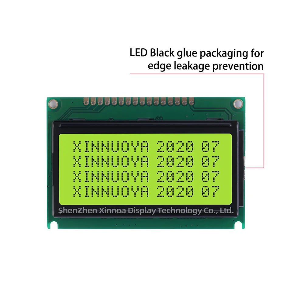 1604B-2 BTN Black Film Supports Global Multilingual Font Library With Optional 4-Line Character Screen Controller Splc780D