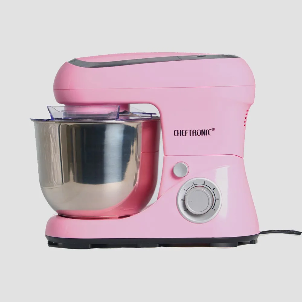 

2026 New ModelCheftronic Direct Studio Offer SM-961 1300W 5L BS, VDE Pink White Stand xer for Cake Dough