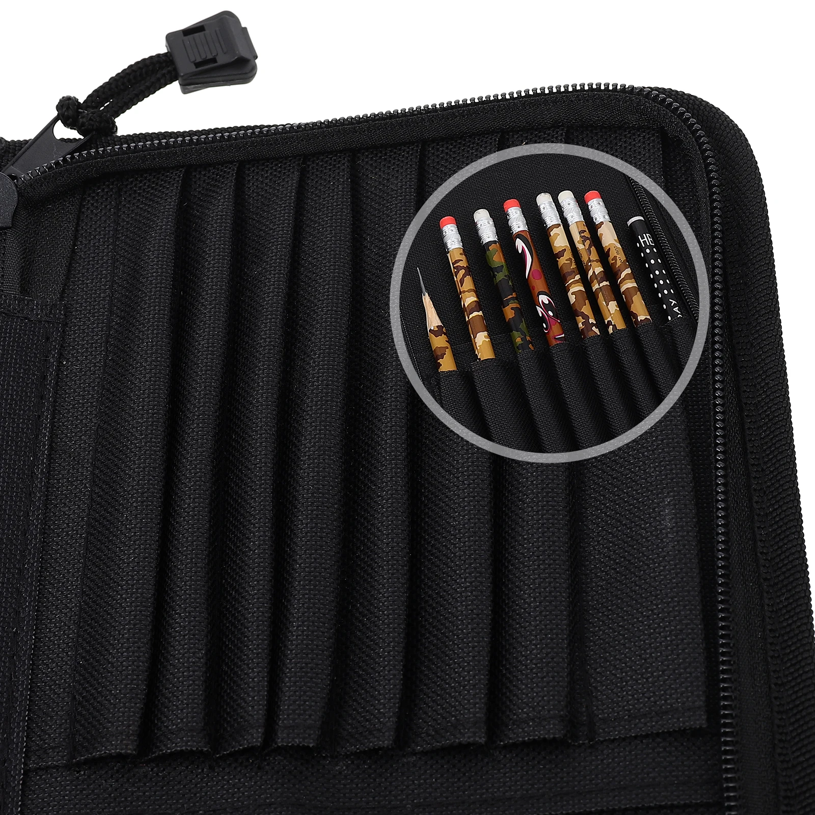 حقيبة فرشاة الطلاء ذات سعة كبيرة منظم فرشاة الرسم الزيتي وحقيبة أقلام رصاص وحامل أدوات مكتبية للطلاب وأقلام ألوان مائية