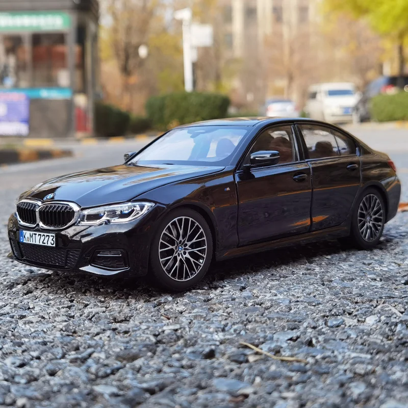 2019 New 3 Series G20 330i White Black NOREV 1:18 scale diecast scale model car Metal collectible gift to friends and family