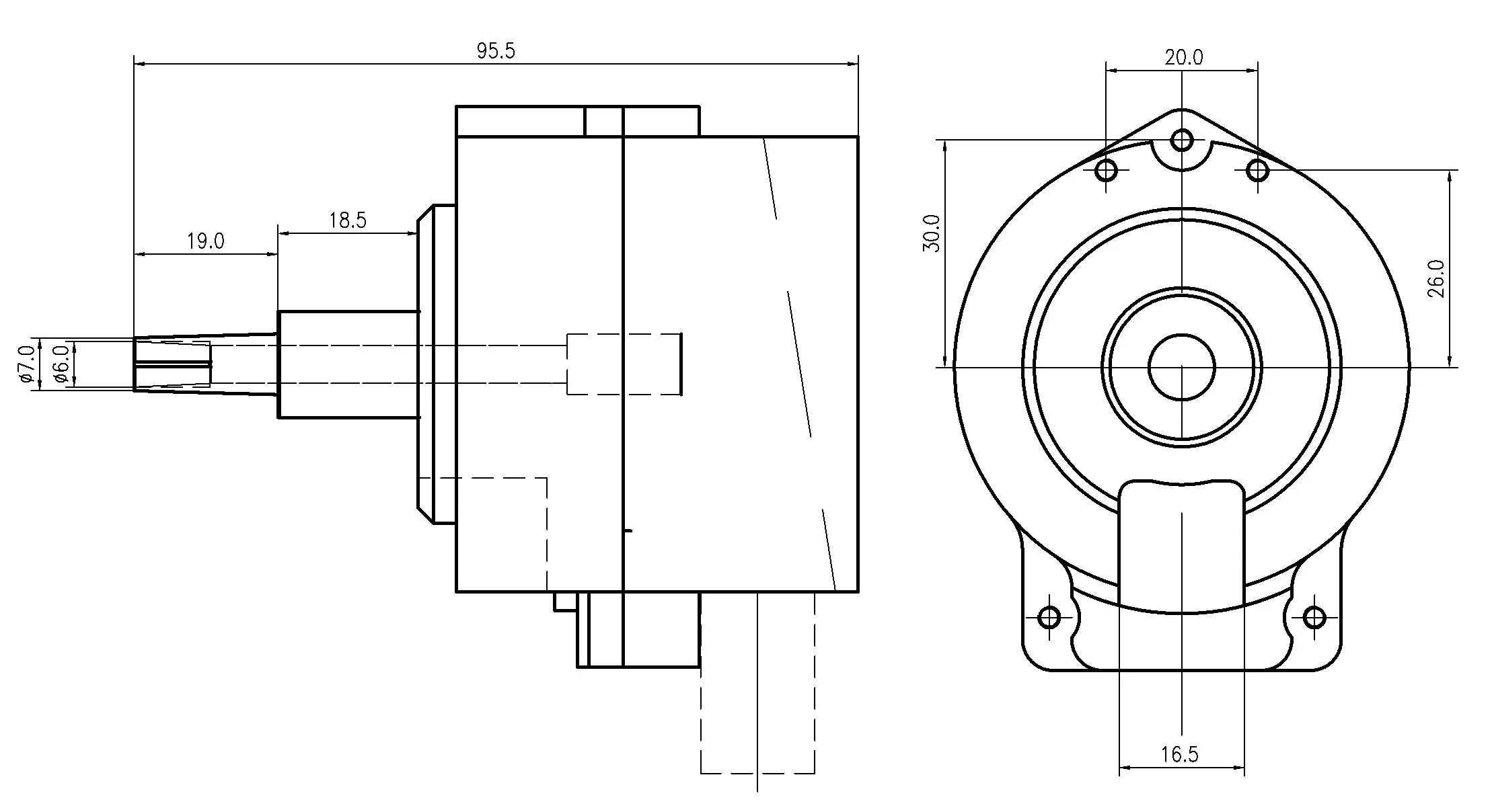 [BELLA] OG 72 DN 1024 CI new German technology encoder