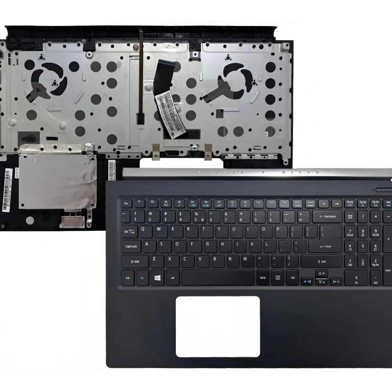 New Laptop Case/Handrest Cover with Keyboard Black 60.MQLN1.009 For Acer VN7-571 VN7-591G MS2391