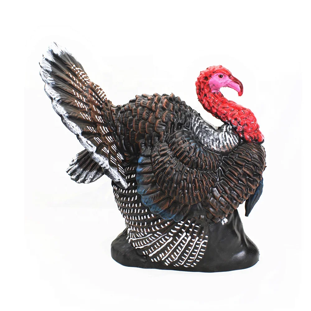 3D Turkey Archery Target High Density Self Healing Foam Shooting Target for Compound Recurve Bow Hunting Practice