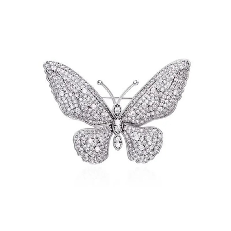 

1Pc Exquisite Butterfly Brooch for Men Women Fashion Butterfly Insect Brooches Pins Jewelry Trendy Accessories Party Gifts 2024