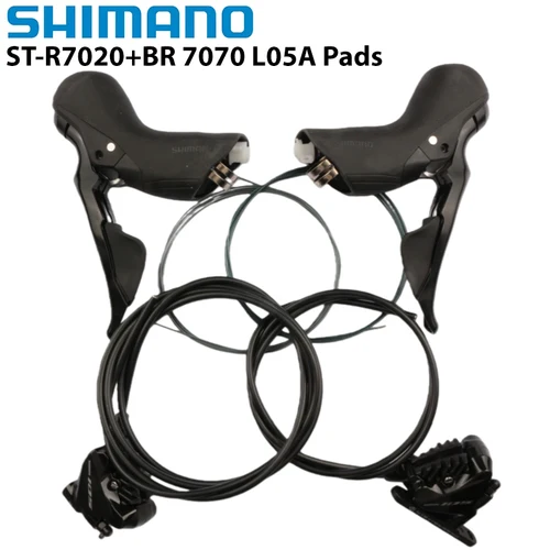 Shimano 105 ST-R7020 BR-R7070 palanca de Control Dual R7070 freno R7025 pequeño freno de disco hidráulico bicicleta de carretera palanca de cambios desviador