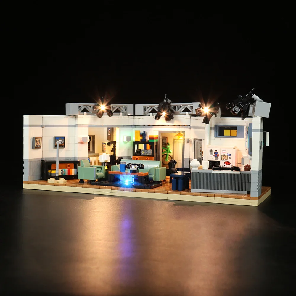 LED Beleuchtungssatz für IDEAS 21328 Seinfeld TV-Serie Bausteine – Perfekte Beleuchtung für dein Sammlerstück