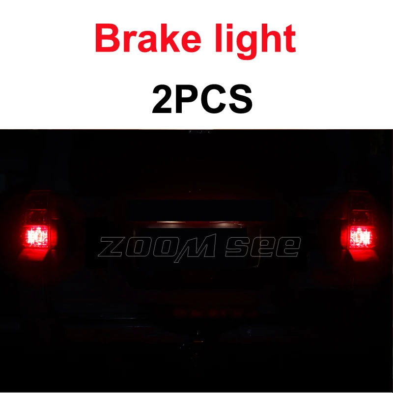 LED Interior and Exterior Light Kit For Toyota Land Cruise 80 LC80 1990-1997 Headlight Fog Turn Parking Light Brake Reverse Bulb