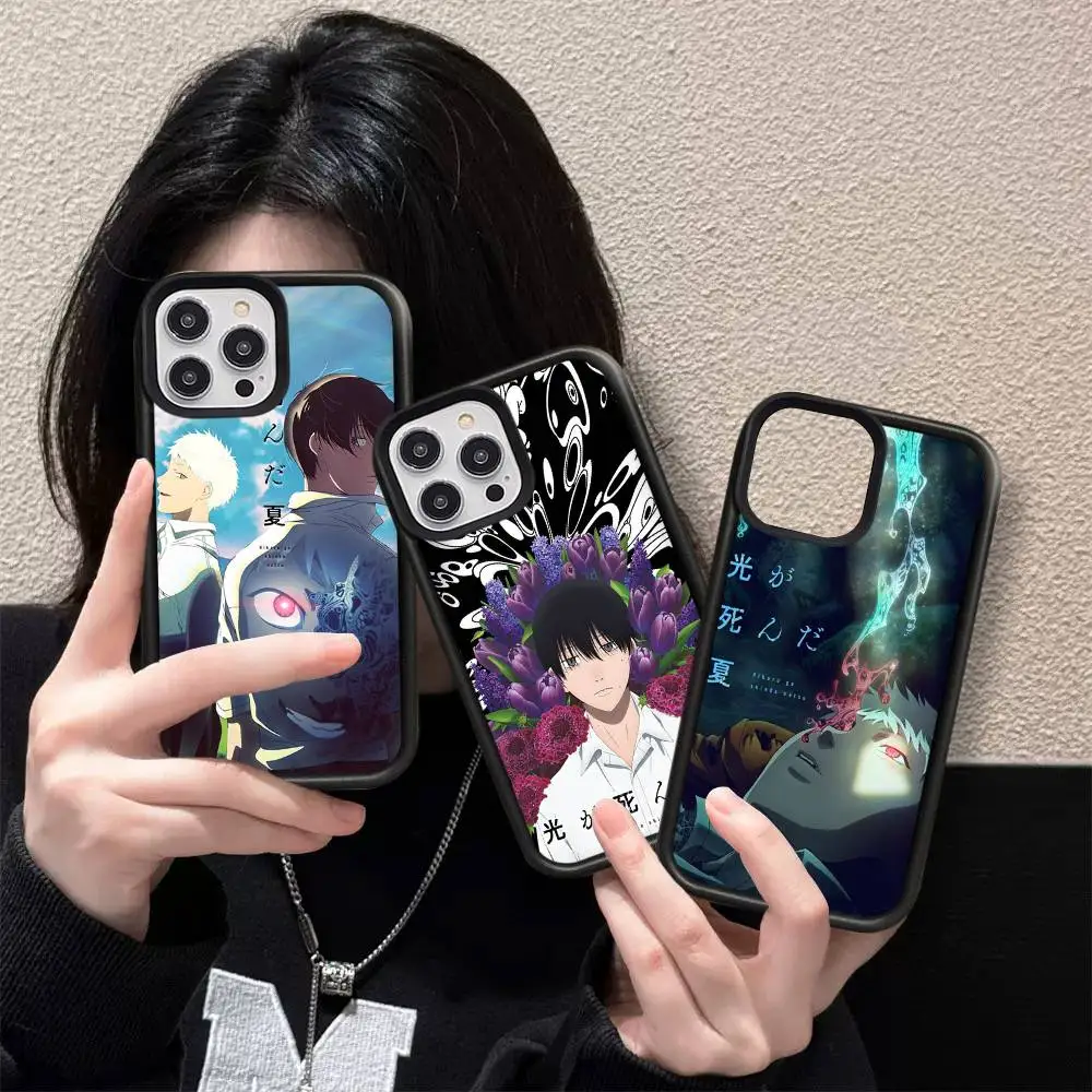 Die Sommer Hikaru Died Anime Handyhülle für IPhone 17 16 Pro Max 17 Air 16E 13 12 Mini 14 15 Plus 11 PC+TPU Cover