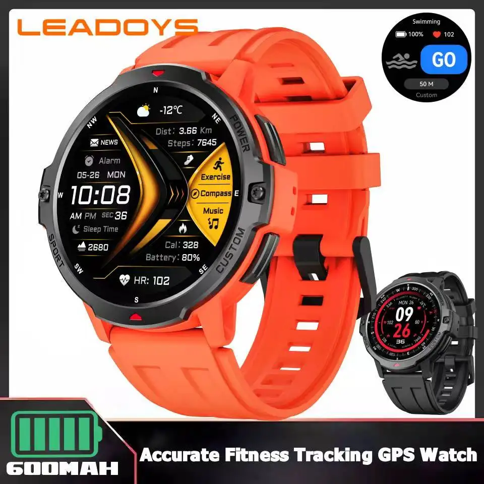 

Новые профессиональные спортивные смарт-часы C31GPS 2026 года с 6-осевым гироскопом и усовершенствованным алгоритмом Gomore, 150+ спортивных режимов, водонепроницаемость до 30 м