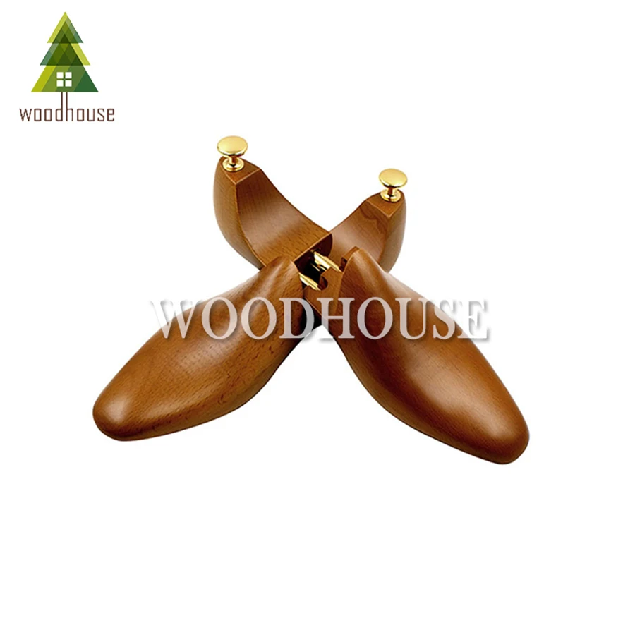 Men's and Women's Twin Tube Adjustable Beech Shoe Tree Wood Shoe Tree