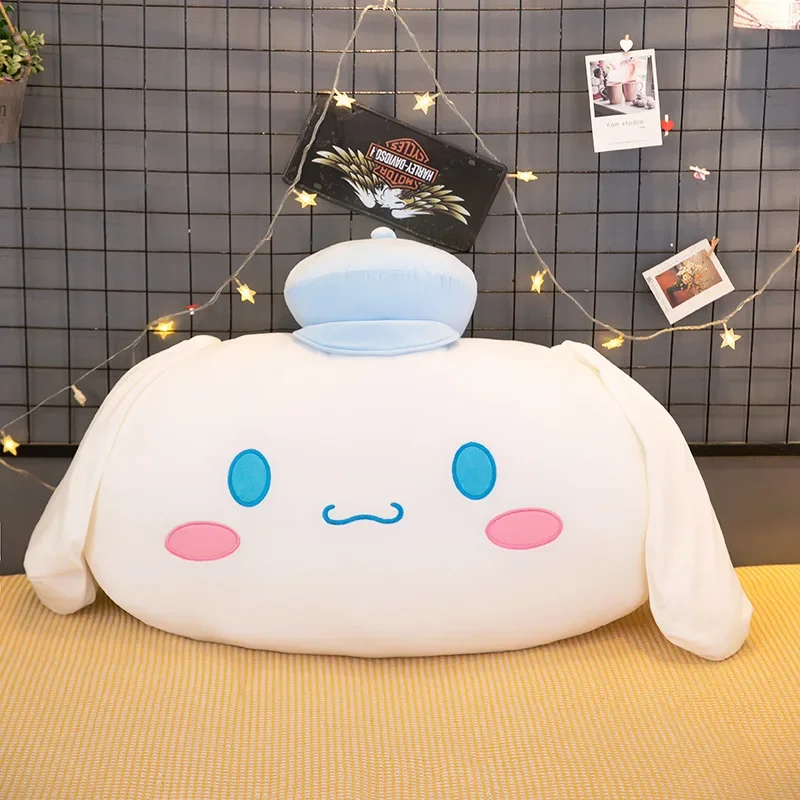 40/70cm Duży rozmiar Sanrio Cinnamoroll Pluszowe lalki Zabawki Kawaii Kreskówka Zagłówek samochodowy Poduszka Wypchane zabawki Poduszka na plecy Prezenty urodzinowe