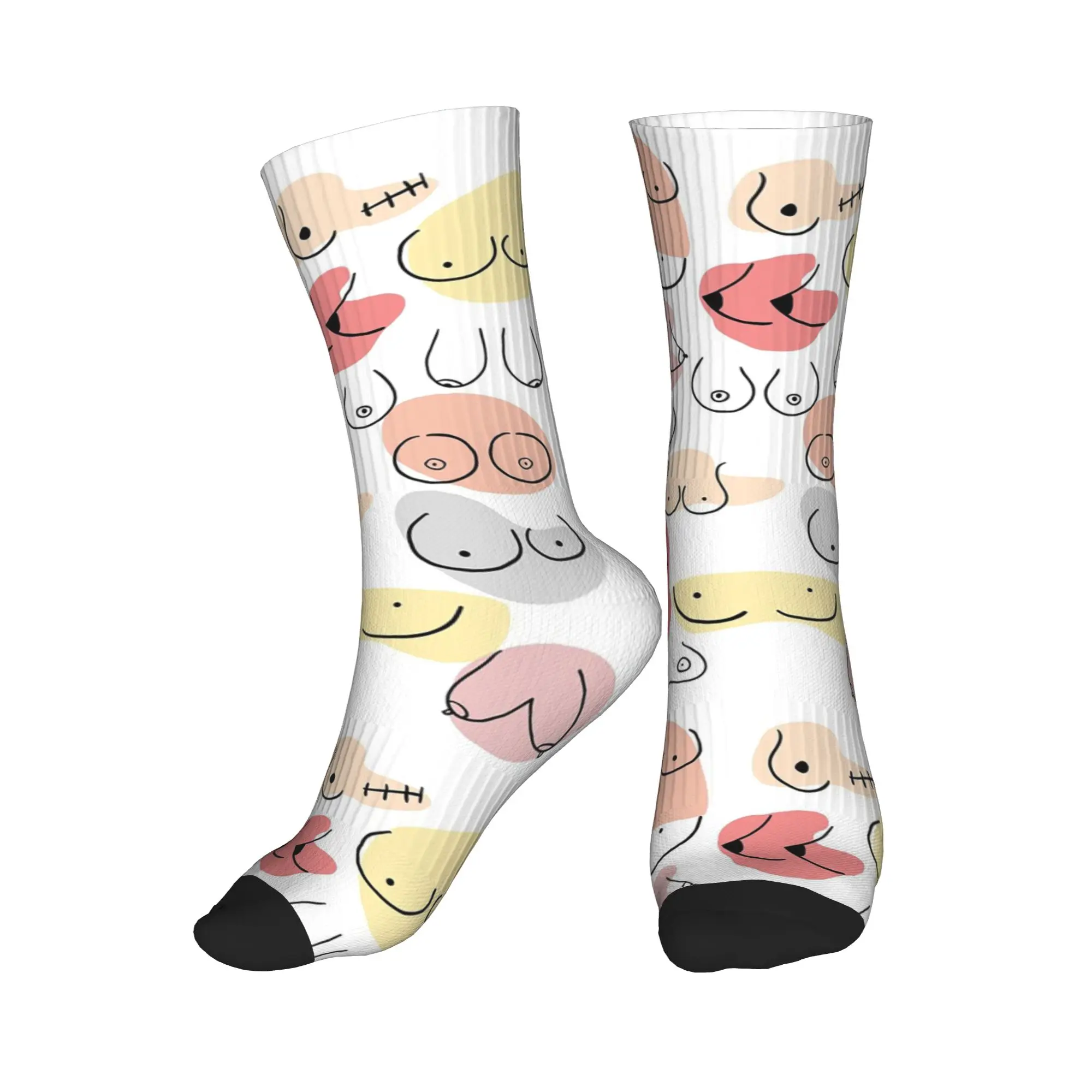 

Всесезонные спортивные носки средней длины, супермягкие, модные, для мужчин и женщин