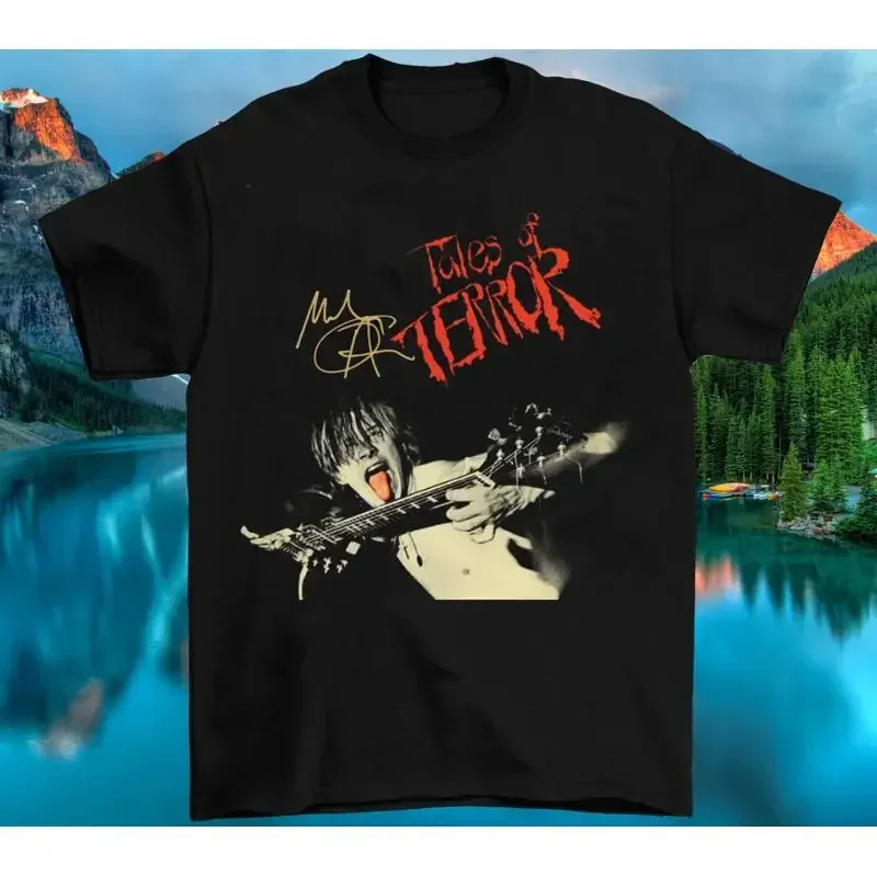 Mark Arm Mudhoney Band Signature Cotton Full Size Black T Shirt JU149