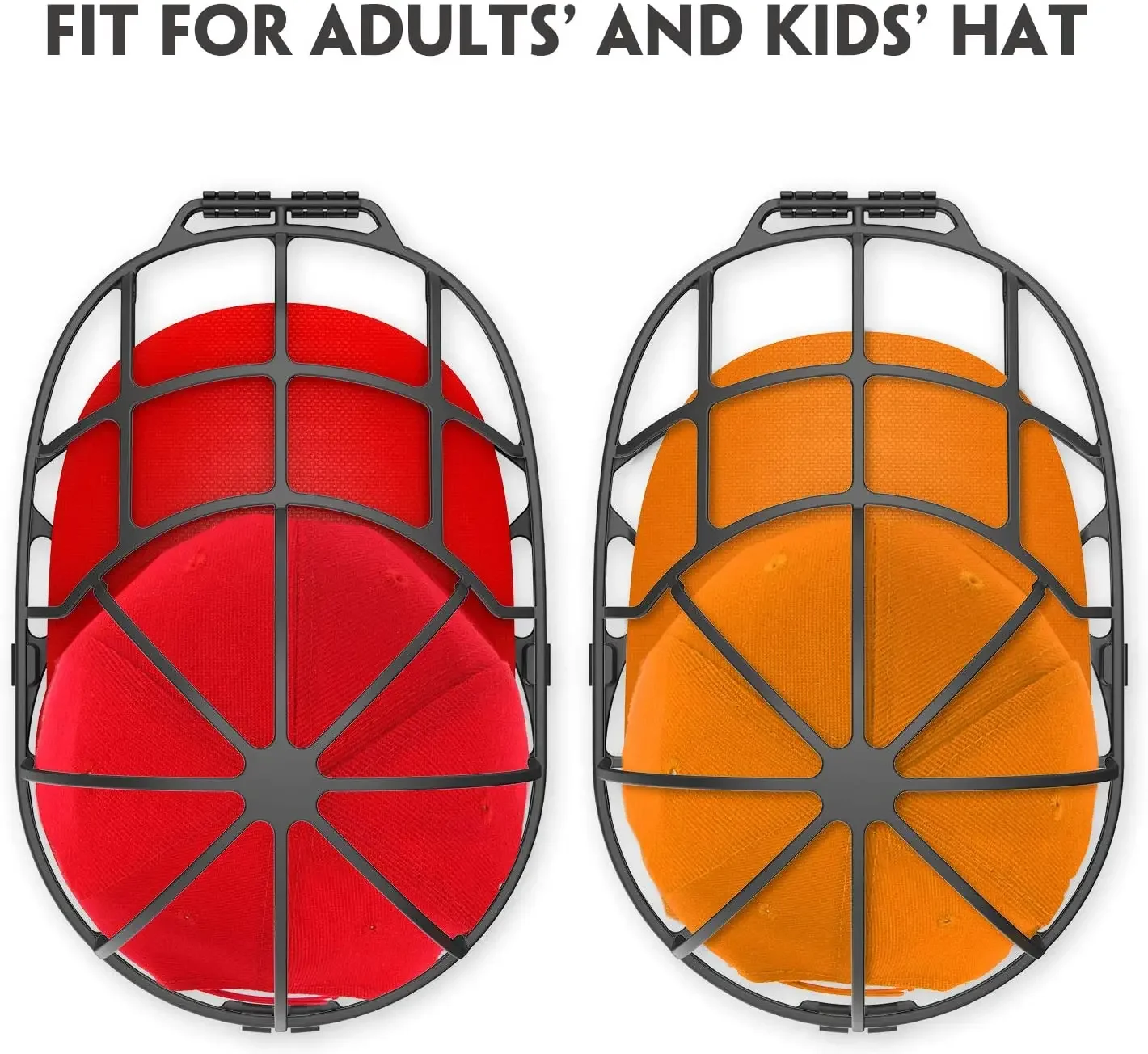 Hat Washers  Baseball Hat Cleaners Fit for Adult Kid's Hat Washer Frame Cage Storage Hat Protector Racks for Washing Machine