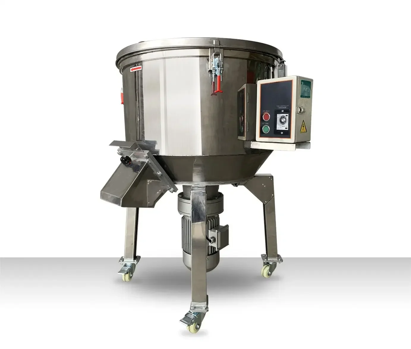

Industrial Plastic Mixer Doser Machine Granular Pellet Powder Vertical Color Mixer Dosing Equipment With 50KG Stainless Steel