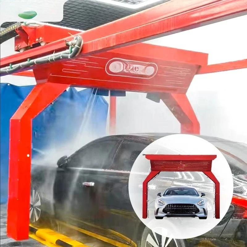 High Quality 360 Fully Automatic Touchless Car Wash Machine Commercial Vehicle Wash System with Brushless Contactless Technology