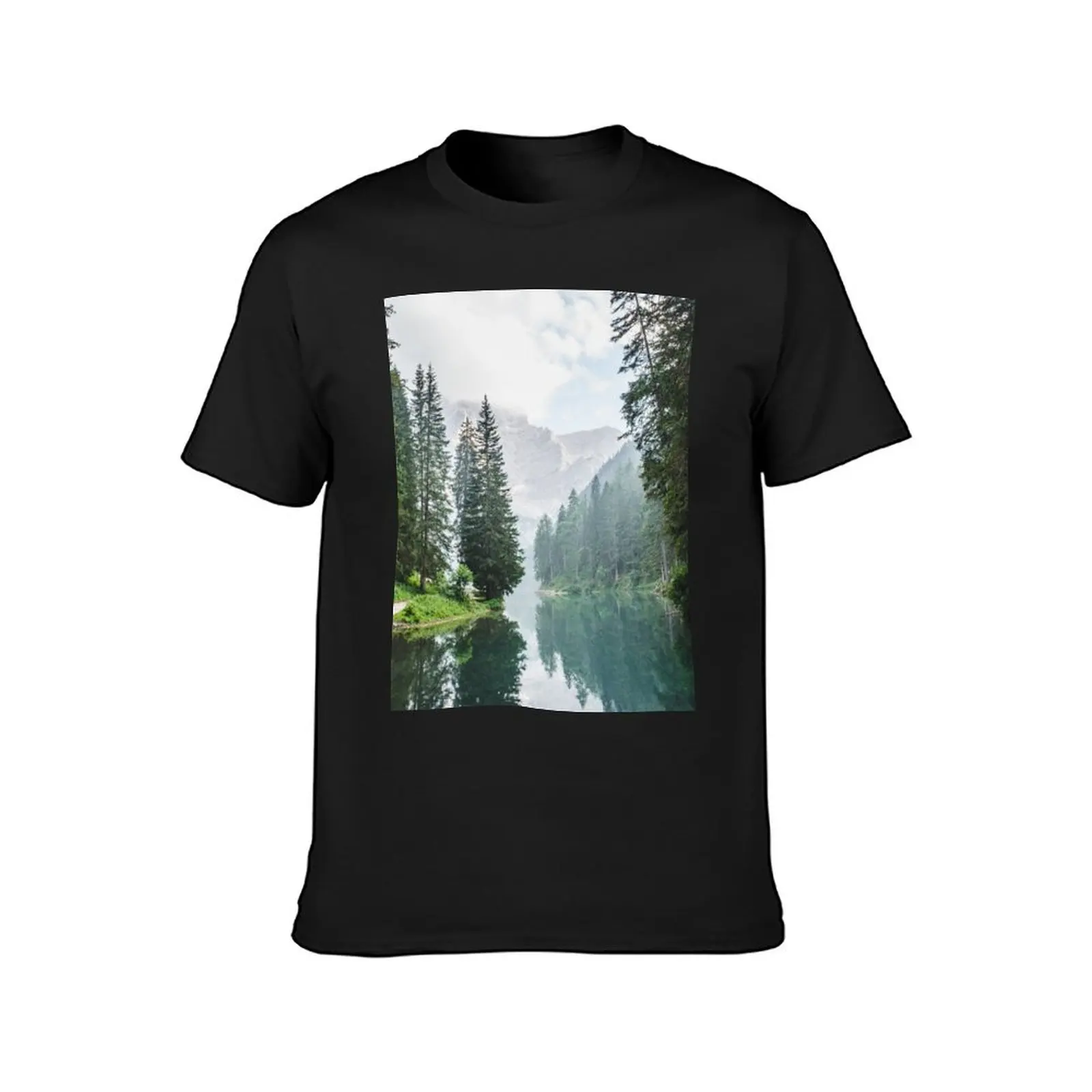 Live the Adventure - Lago Di Braies X T-Shirt tops animal prinfor boys mens champion t shirts