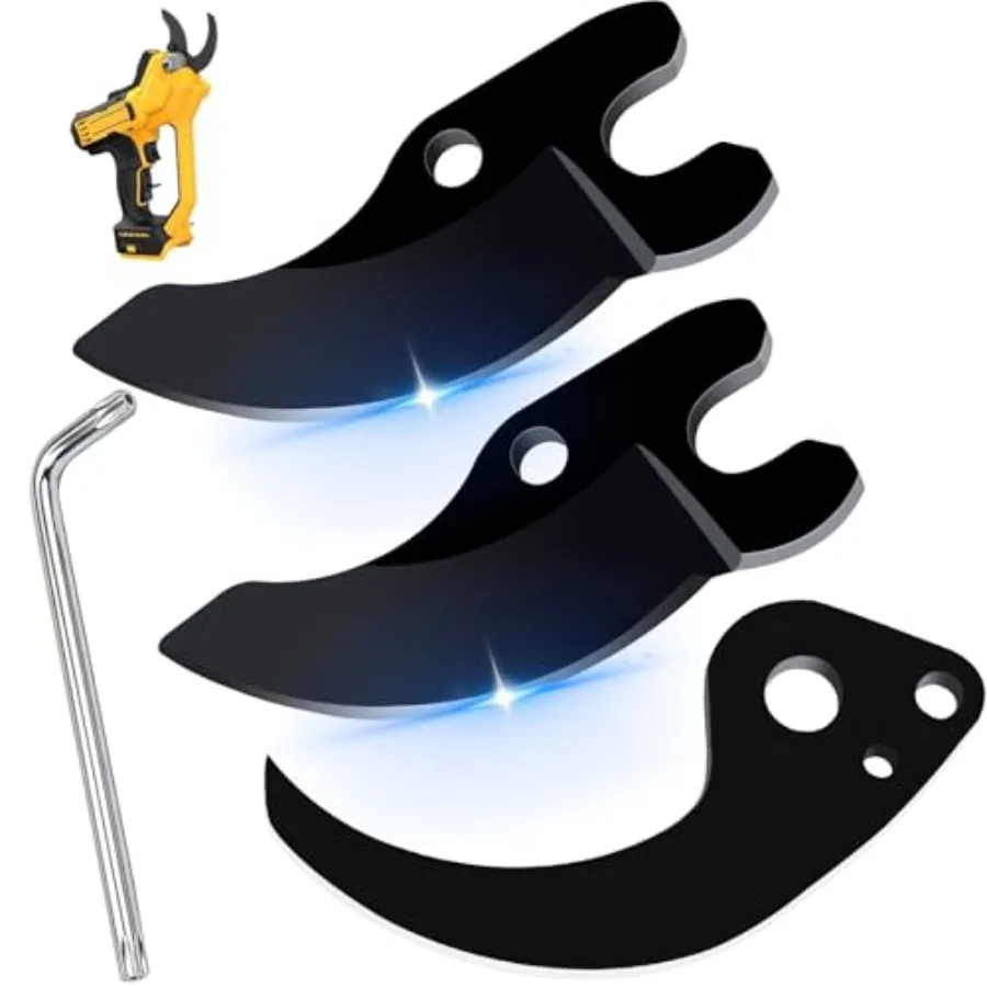 

2pcs N920015 and 1pcs Na044629 Cordl Pruning Shears Replacement Blades Compatible with Pruner Dcpr320 Dcpr320b Dcpr320d1 Pruner