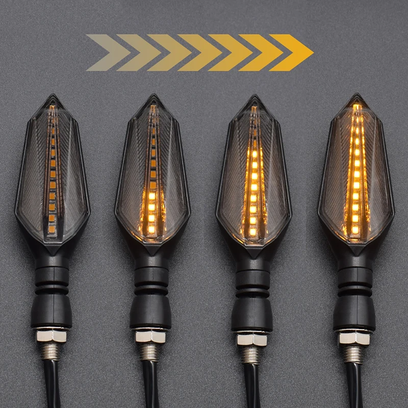 2835SMD Motorcycle Turn Signals Light Blinker Indicator LED for Super Cub 110 Fazer Zx14R Bobber Motorcycle