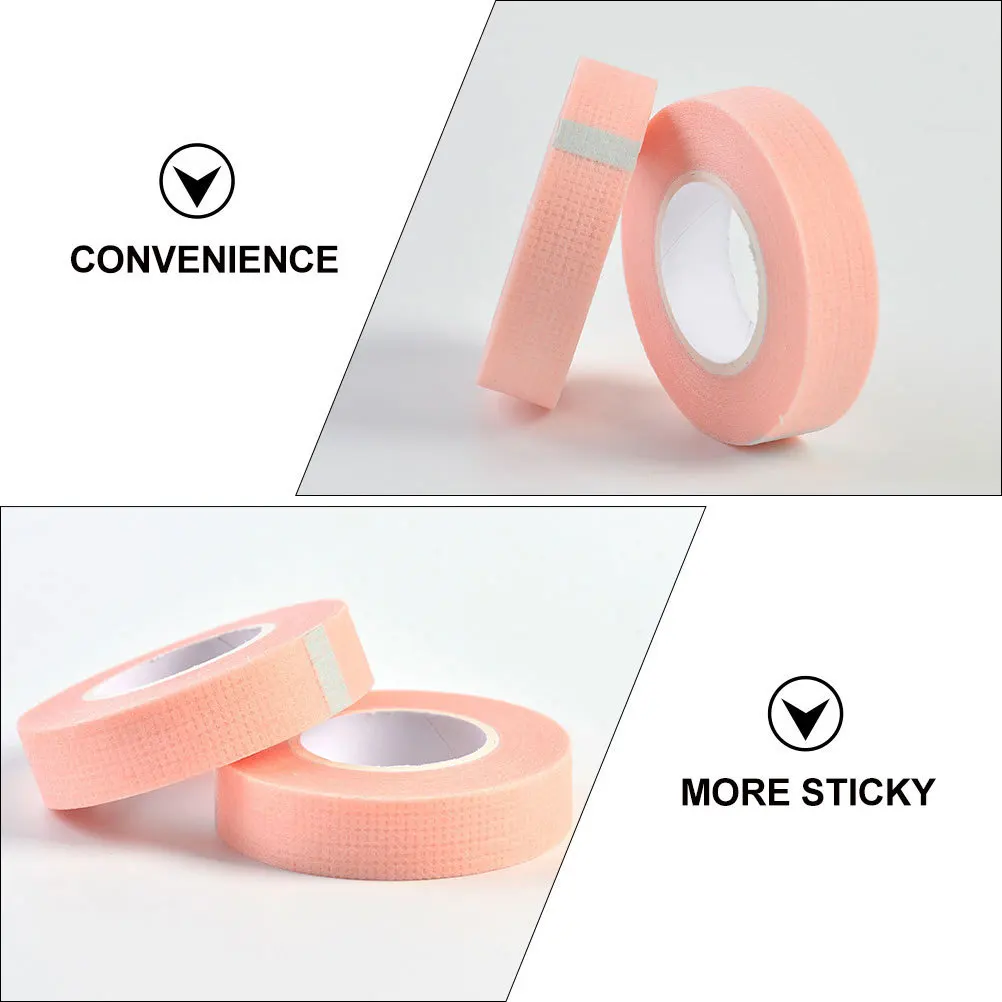 5 ロール美容院ストリップまつげエクステンション用不織布粘着テープつけまつげ分離ツール衛生的で快適なまつげ