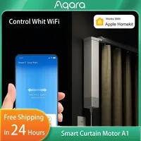 Aqara A1 Smart Wifi Curtain Motor Remote Control Wireless Smart Motorized Electric Timing APP work with Mi Home Smart Home App