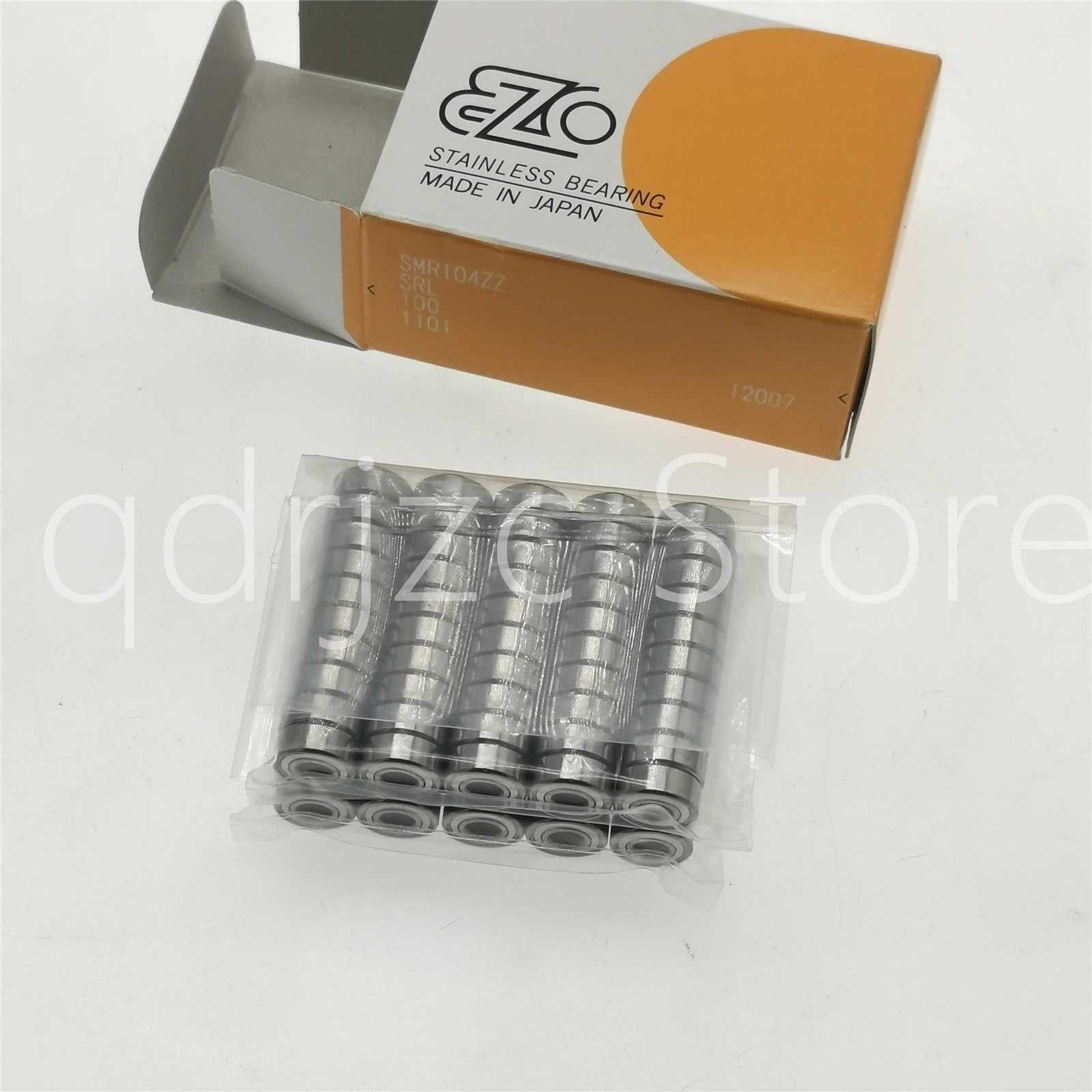 (10 pcs)stainless steel deep groove ball bearing SMR104ZZ = MR104HZZ DDL-1040ZZ 4X10X4mm