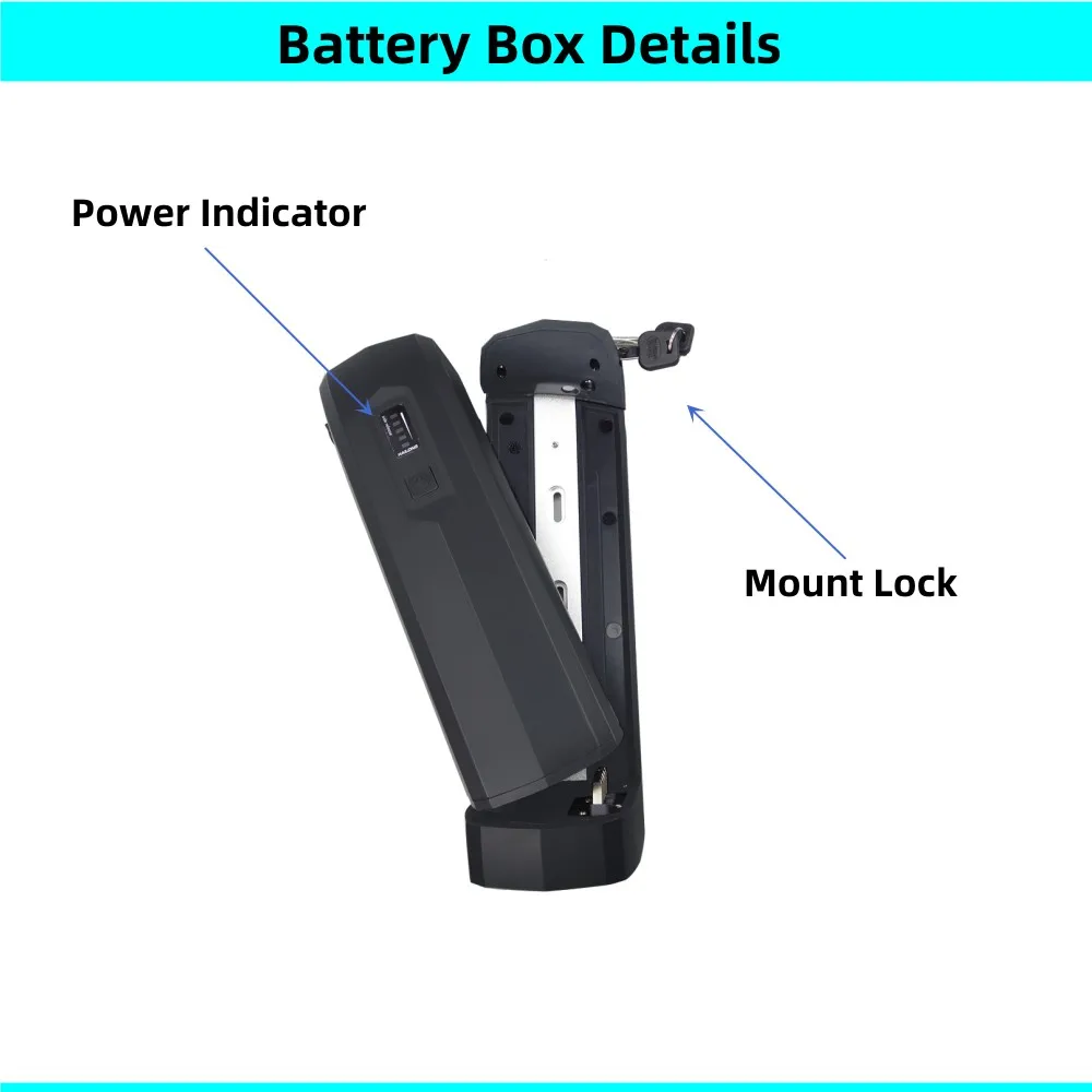 Oryginalne 36-woltowe 48-woltowe opakowanie na baterie eBike Hailong 2 boczne zwolnienie otwarte opakowanie na baterie 36V 48V 40 sztuk 18650 ogniwa