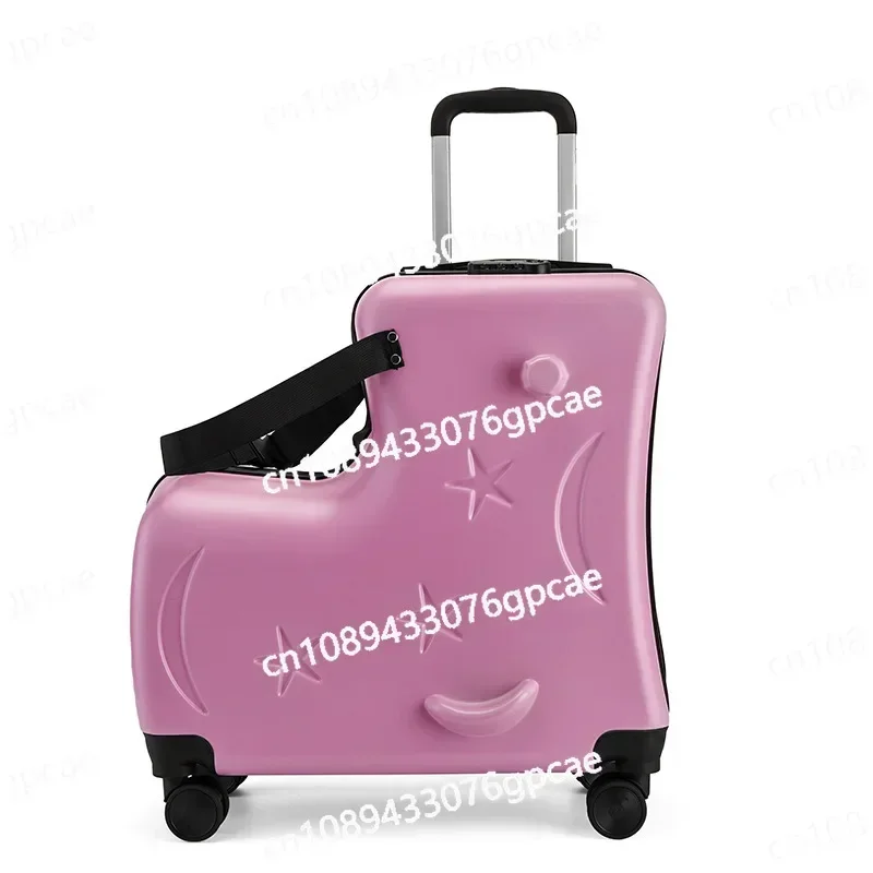 Children's Mountable Suitcase Trolley Case New Luggage 20-inch 24-inch Suitcase Multifunctional Suitcase