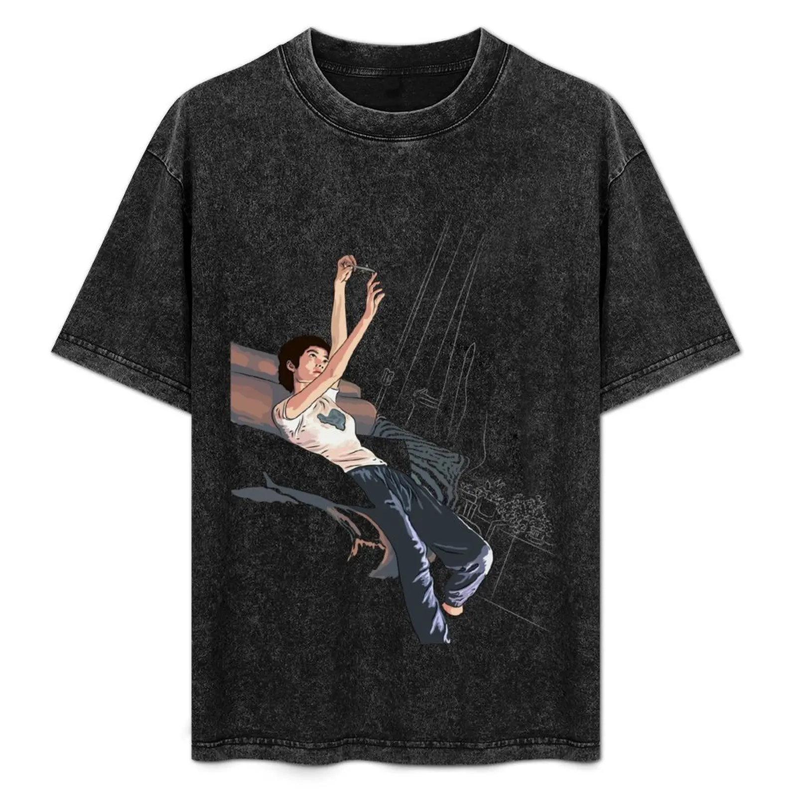 

Chungking Express T-Shirt Breathable Mesh Panel T-Shirt