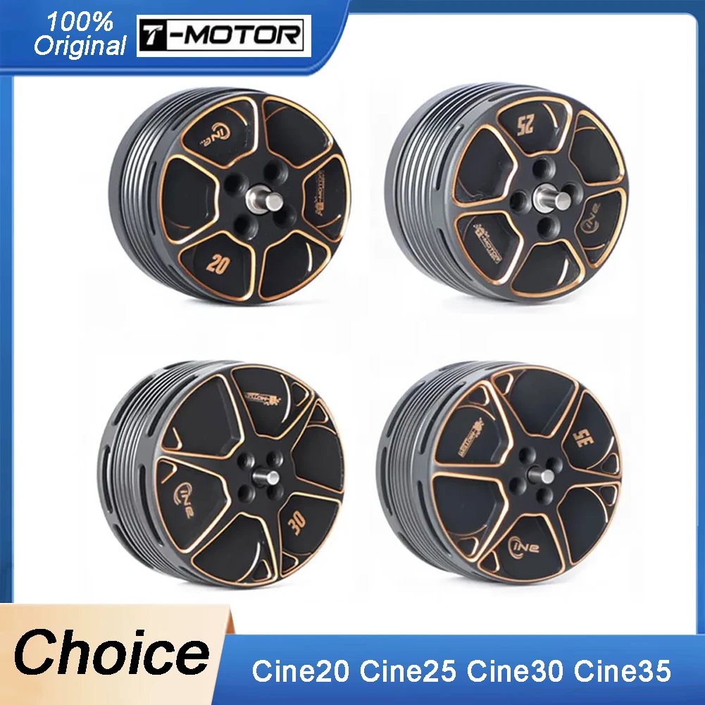 

Комбинированный T-MOTOR Cine20 4S/Cine25 4S/ Cine30 6S/ Cine35 6S для RC FPV дронов для фристайла