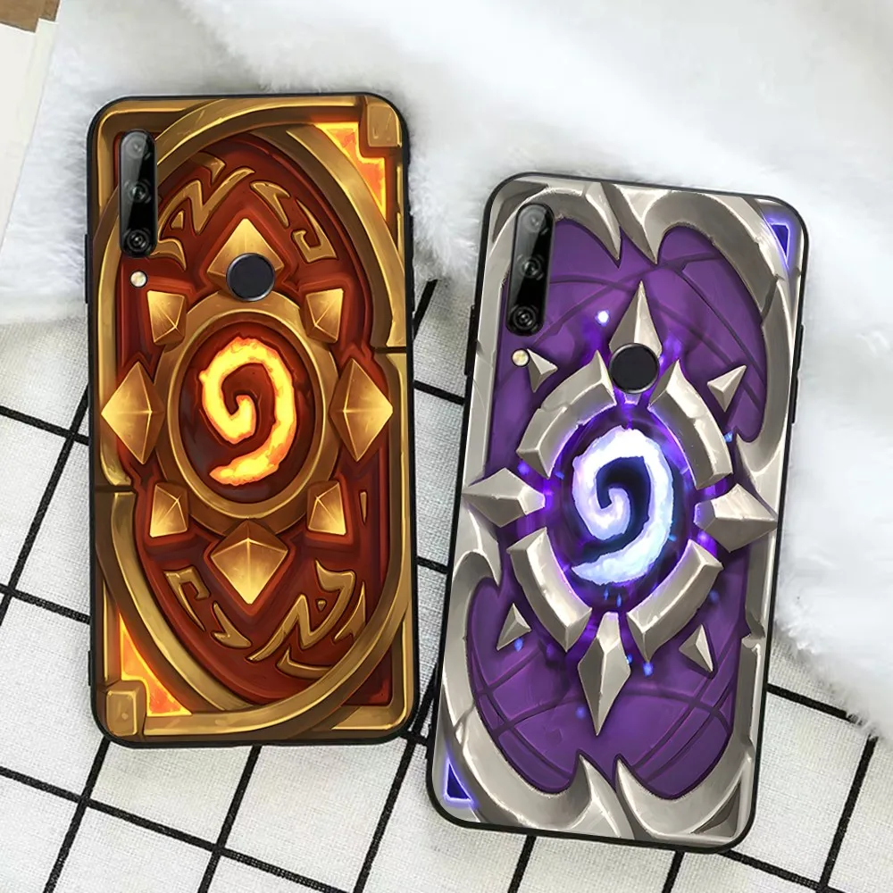 H-Hearthstone Card Backs Phone Case For Huawei Honor 10 Lite 9 20 7A 9X 30 50 60 70 Pro Plus Soft Silicone Cover