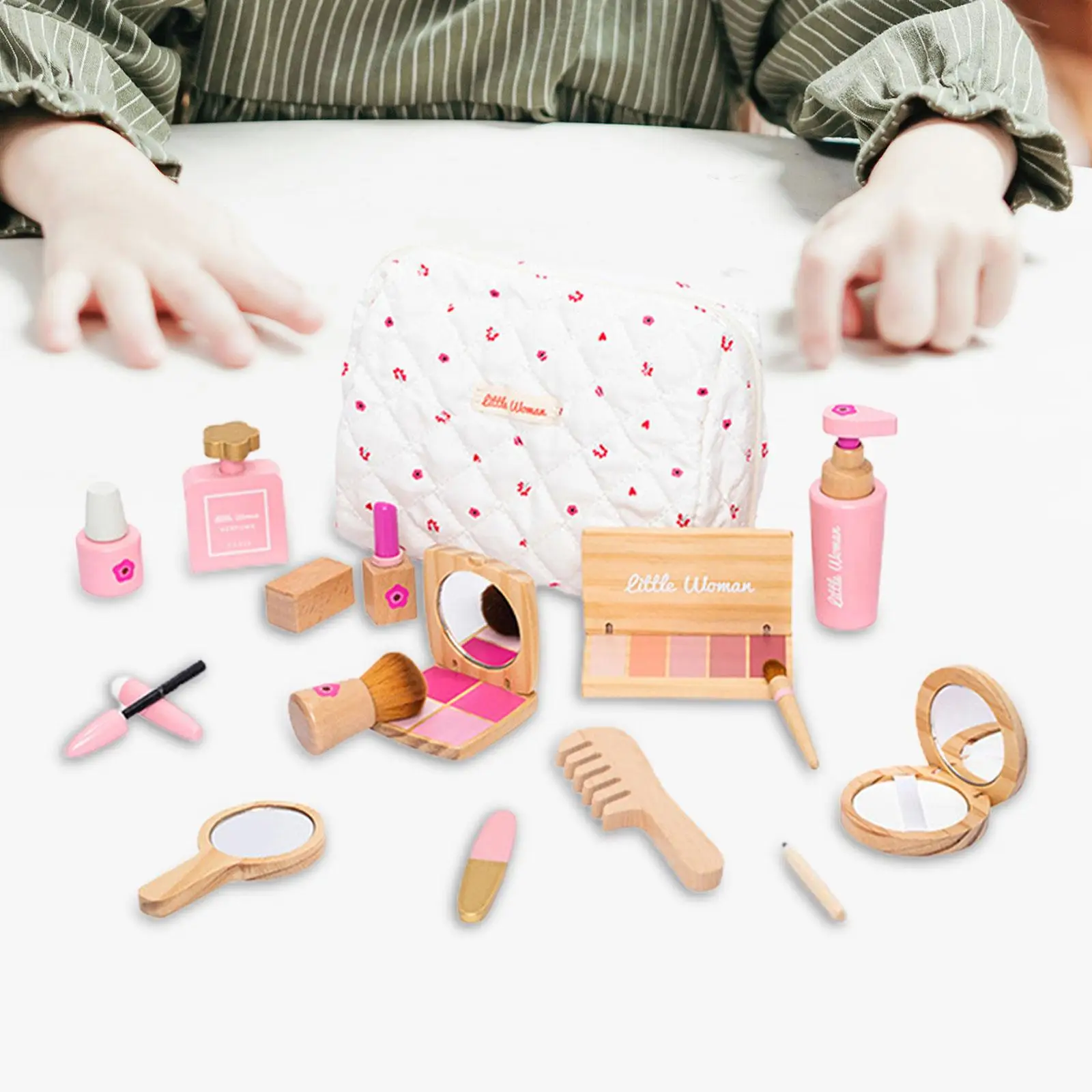 Rollenspiel Makeup Beauty Set Makeup Toy Kits für Geburtstagsspielzeug Geschenk Mädchen