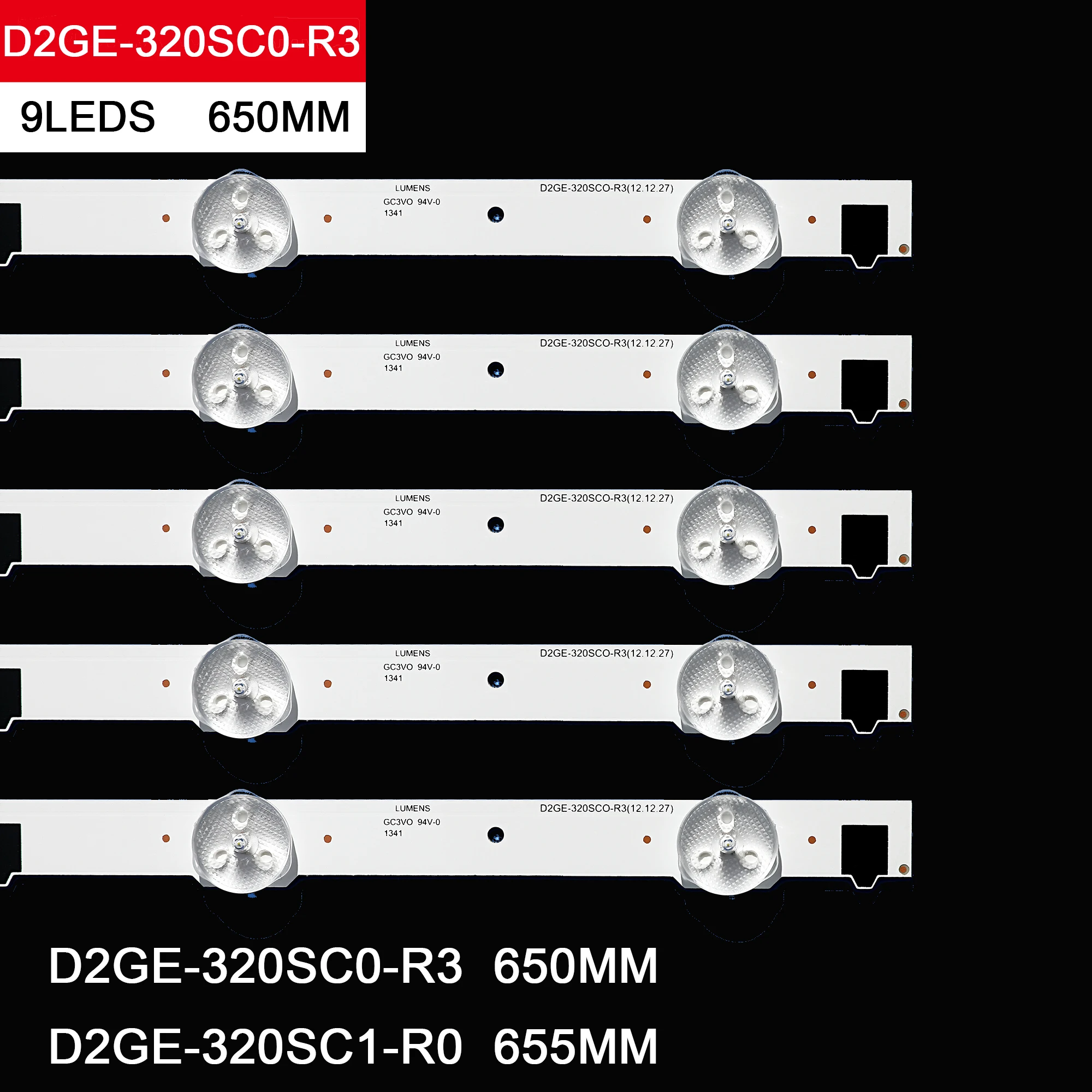 LED TVバックライト,32インチ,TV D2GE-320SC1-R0 ue32f5000ak ue32f4000aw BN96-28489A D2GE-320C1-R3 ue32f5000 ue32f5500 ue32f4000