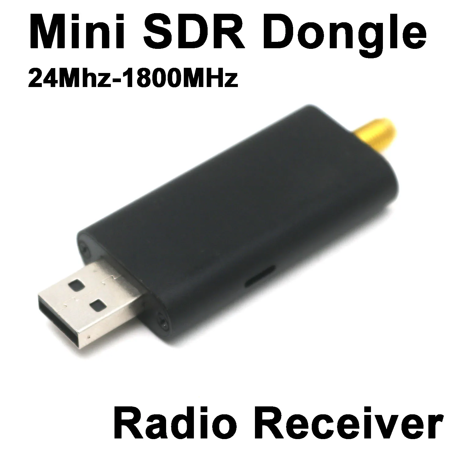 24Mhz-1800MHz MINI SDR Dongle USB SDR receiver RTLSDR Software Defined Radio FOR AM FM VHF/UHF/SHF Short wave medium wave