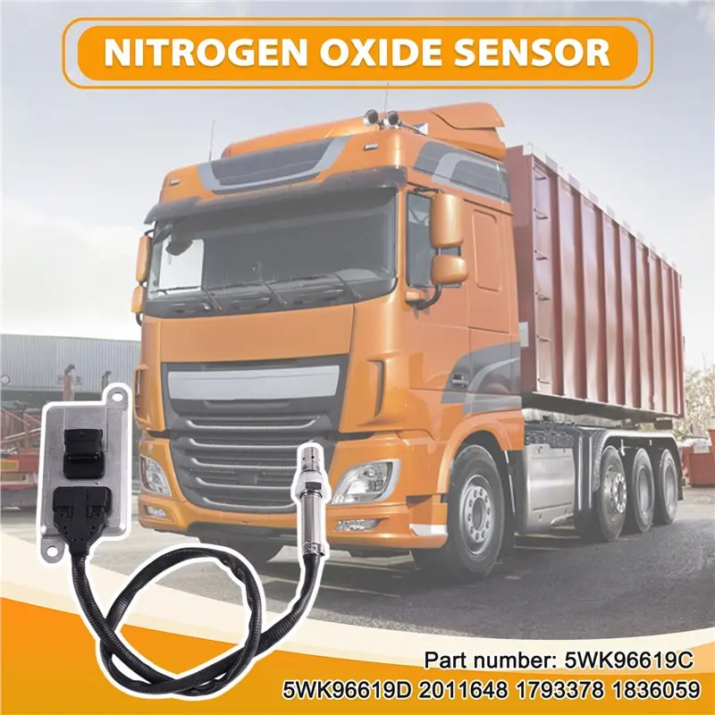 ABQB-NOX Sensor 24V Nitrogen Oxides Detector 5WK96619C 5WK96619D 2011648 1793378 1836059 For DAF XF CF Trucks